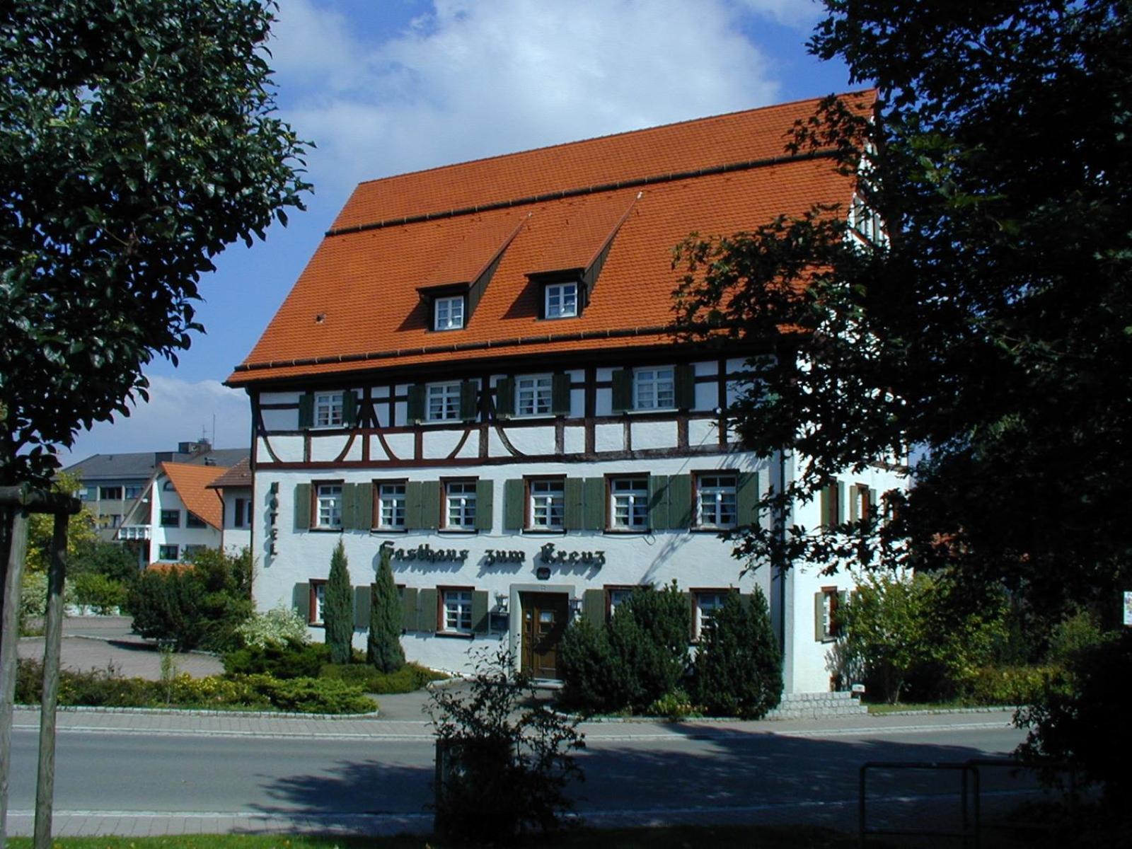 Gasthaus Hotel Zum Kreuz Stetten am Kalten Markt Exterior photo