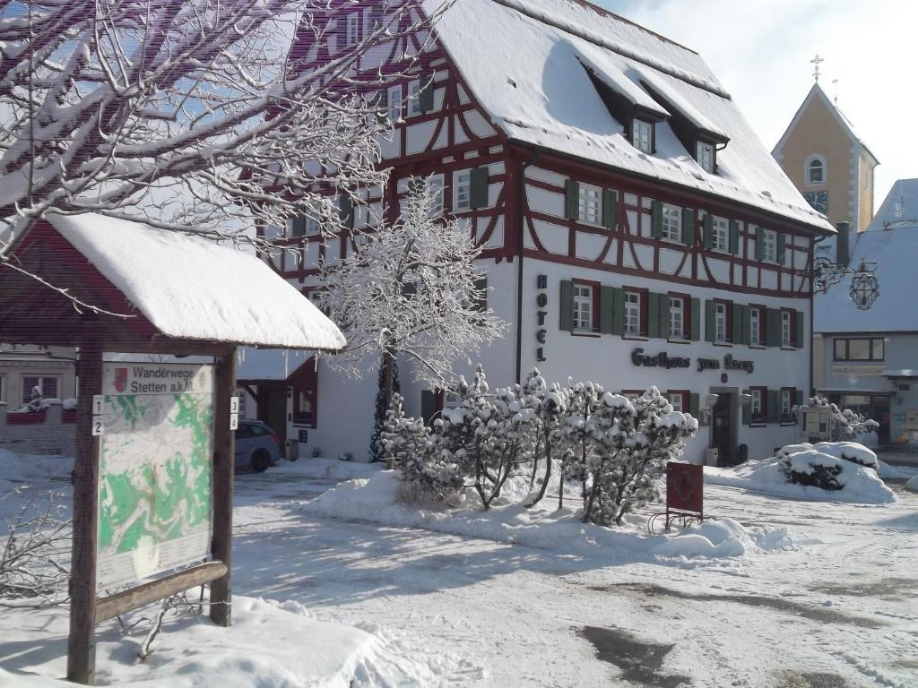 Gasthaus Hotel Zum Kreuz Stetten am Kalten Markt Exterior photo