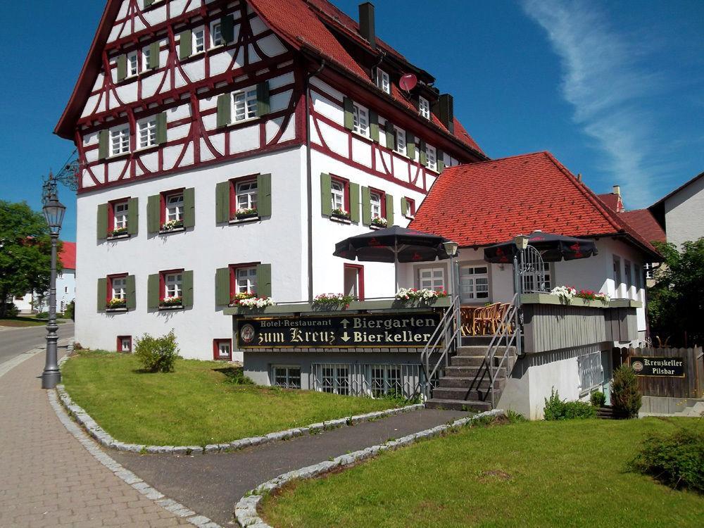 Gasthaus Hotel Zum Kreuz Stetten am Kalten Markt Exterior photo